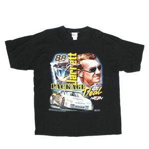 Vintage Nascar Dale Jarrett UPS Package Deal Chase T Shirt USA Black Mens XL